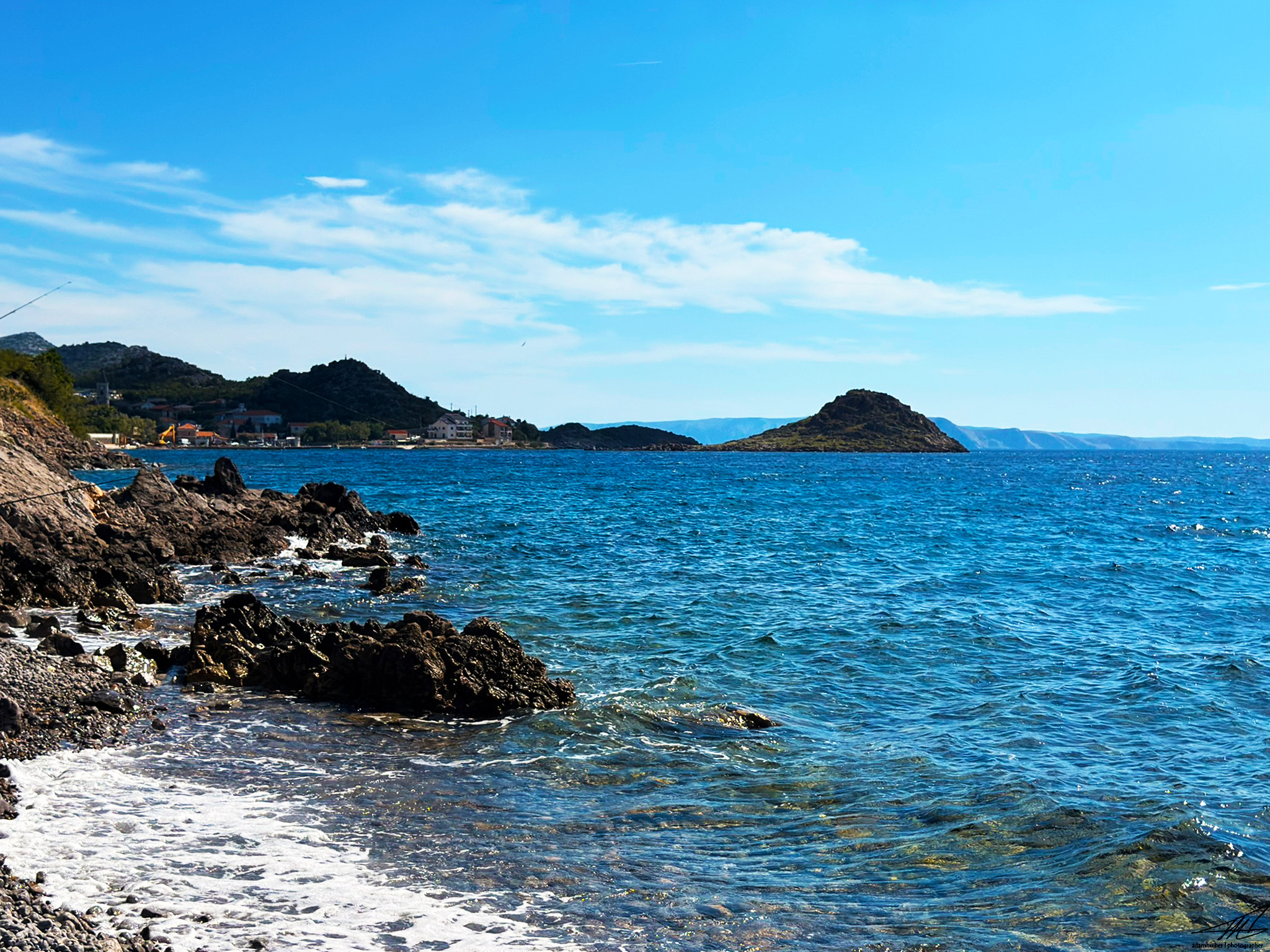Adriatic rocky coastline