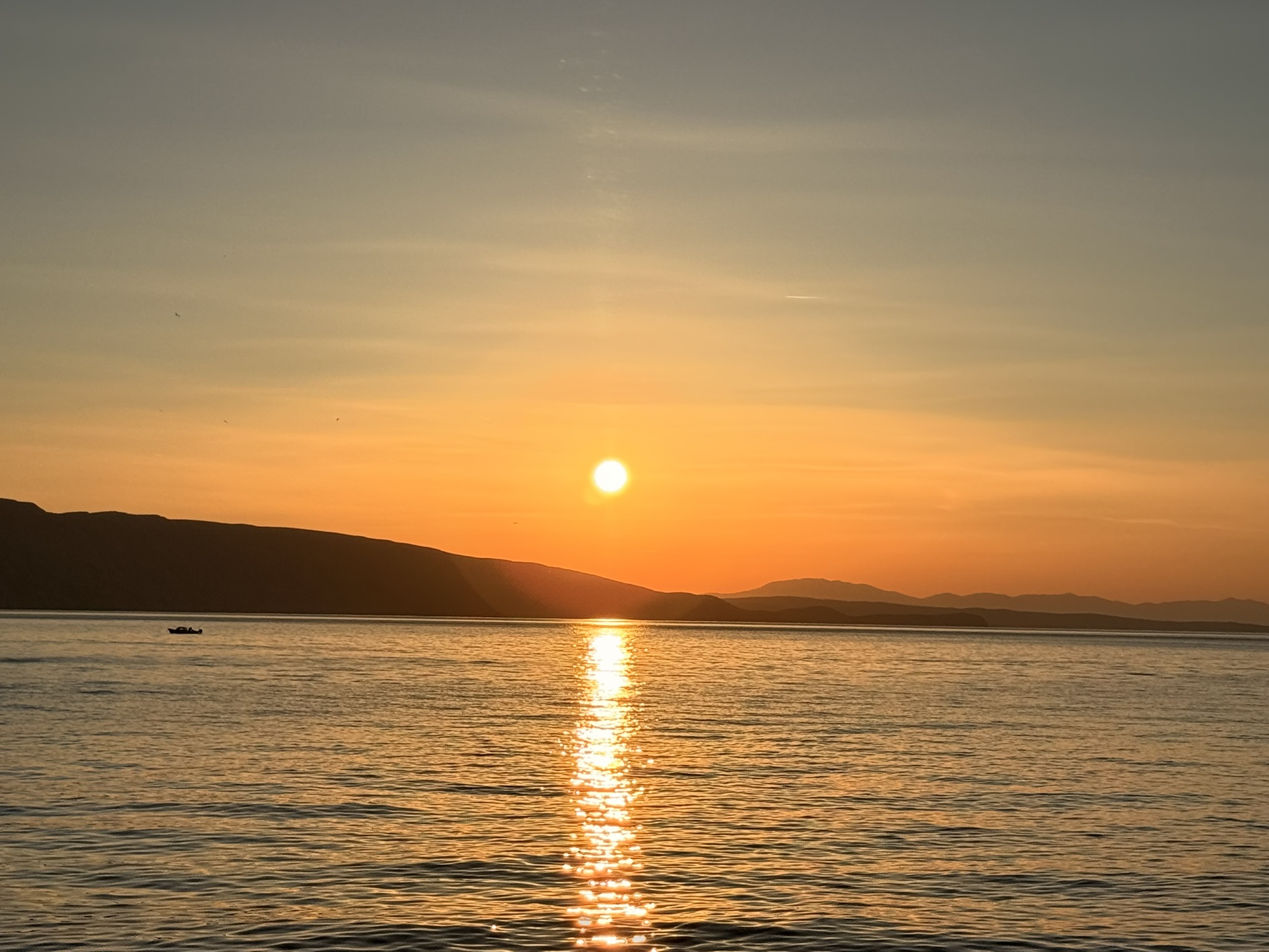 Golden sea